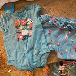 Infant Girls Summer Outfit